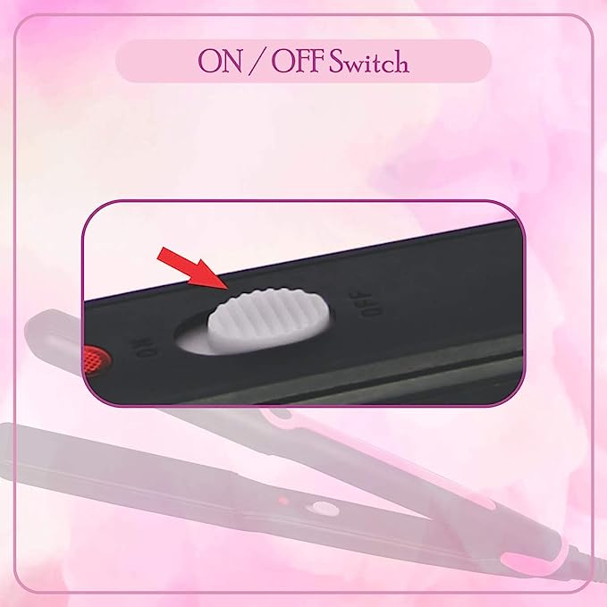 Inalsa Hair Straightener Fashion (Black/Pink) Inalsa Hair Straightener Fashion (Black/Pink)